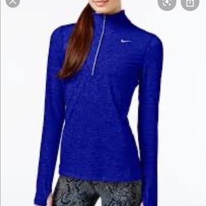Nike Pro Cobalt Blue Zipup